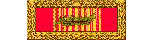 Republic Of Vietnam Gallantry Cross With Palm Ribbon - superthinribbons