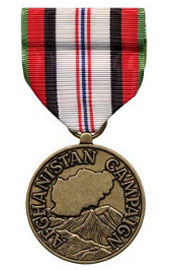 Afghanistan Campaign Medal - super thin ribbons