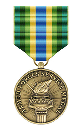 Armed Forces Service Medal - superthinribbons
