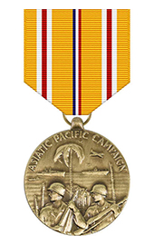 Asiatic Pacific Campaign Medal - WWII - Superthinribbons