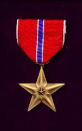 Bronze Star Medal - Super Thin Ribbons