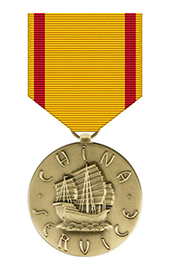 China Service Medal - superthinribbons