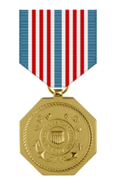 Coast Guard Medal - superthin ribbons