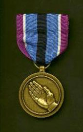 Humanitarian Service Medal - Super thin ribbons