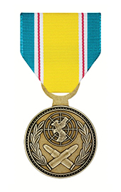 Korean War Service Medal - super thin ribbons