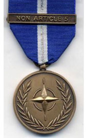 NATO Non Article 5 Eagle Assist Medal - Superthinribbons