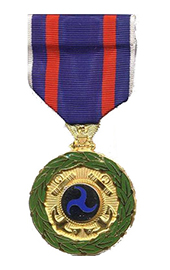 Transportation Distinguished Service Medal - Super Thin Ribbons