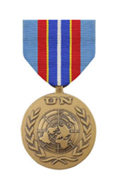 United Nations Advance Mission In Cambodia (UNAMIC) Medal - Super thin ribbons