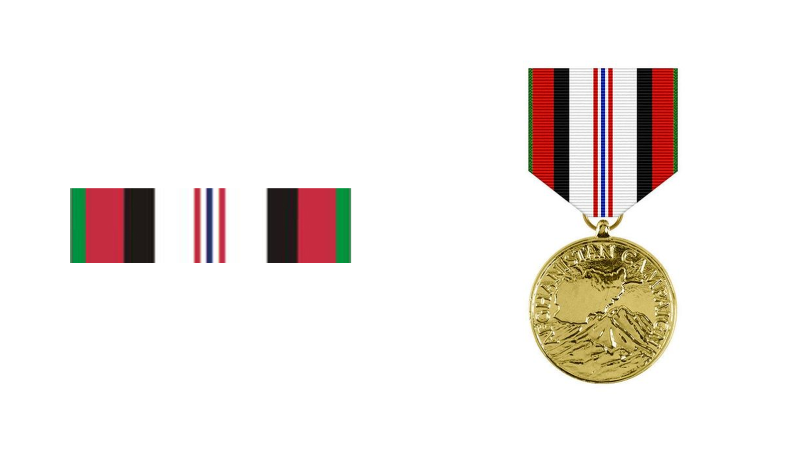 Afghanistan Campaign Medal: Ribbon, Campaign Stars, Devices, and Precedence