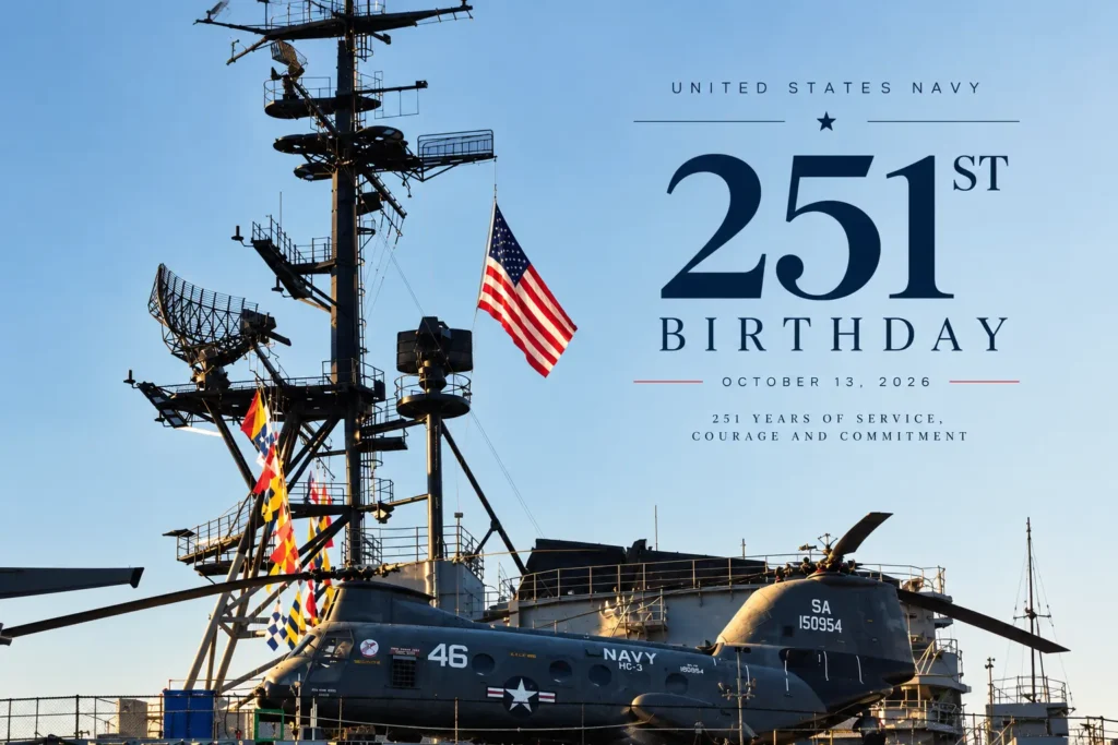 The Navy Turns 251: A Short History of 13 October